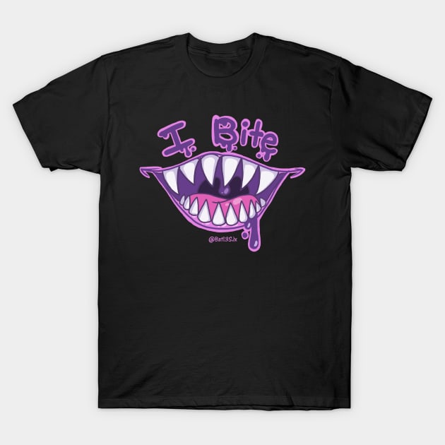 I Bite T-Shirt by Bat13SJx